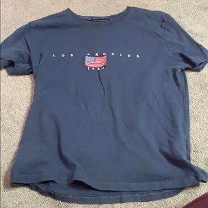 Blue Los Angeles brandy Melville top